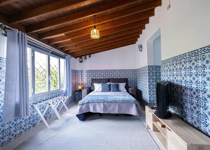 Semesterbostad Blue Tile